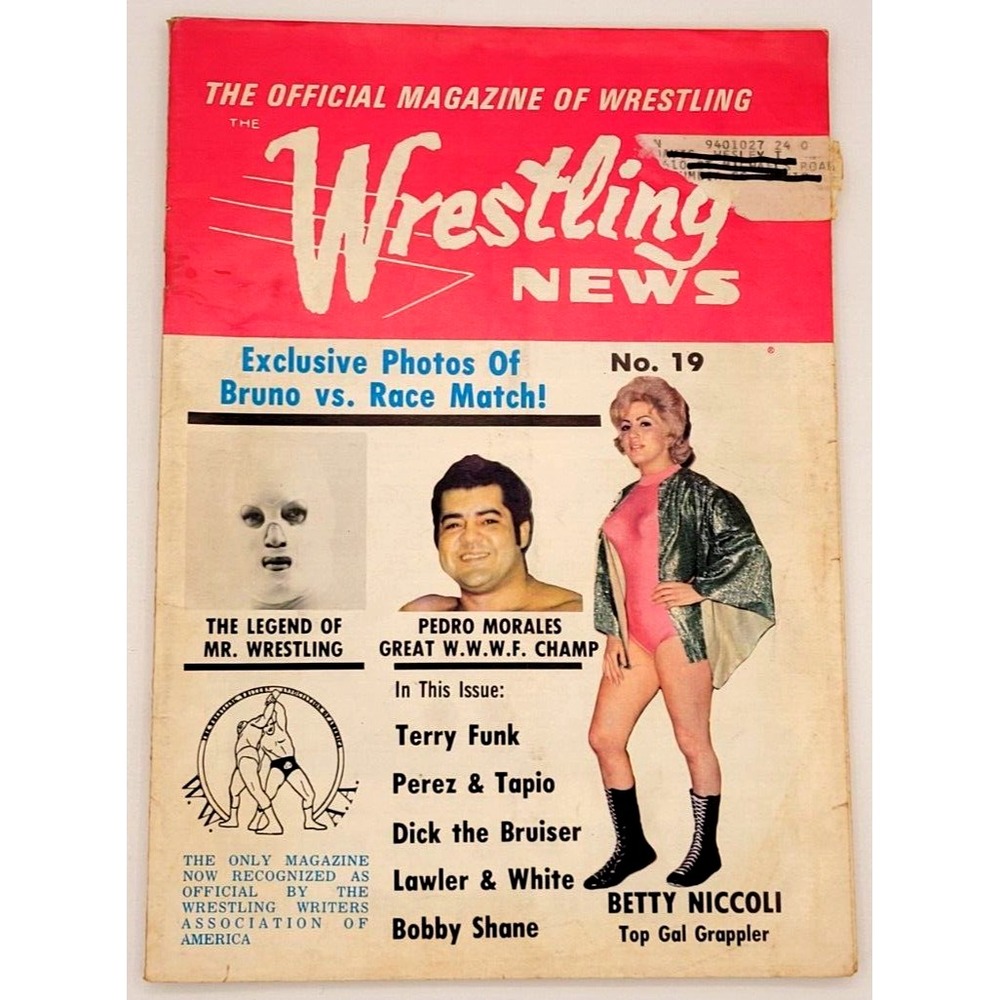 WRESTLING NEWS #19 SUMMER 1973 TERRY FUNK SUPERSTAR BILLY GRAHAM JERRY LAWLER